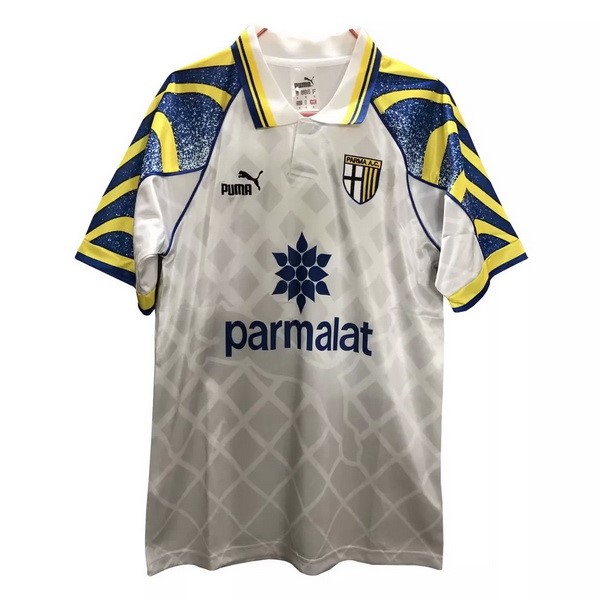 Camiseta Parma Primera Equipación Retro 1995 1997 Blanco